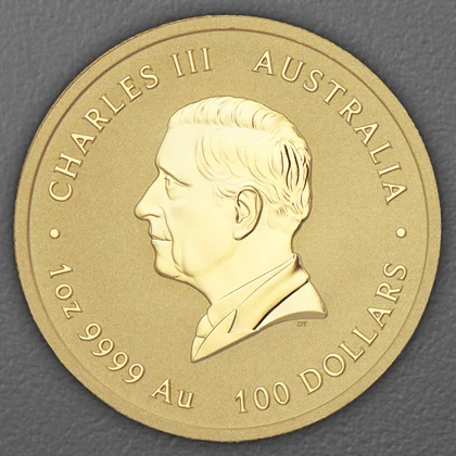Lunar III, 1oz Goldmünze 2027, Charles III