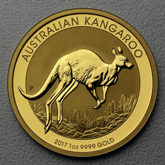 Australien Känguru Goldmünze 2017