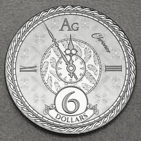Silbermünze 1oz Tokelau - Chronos 2020