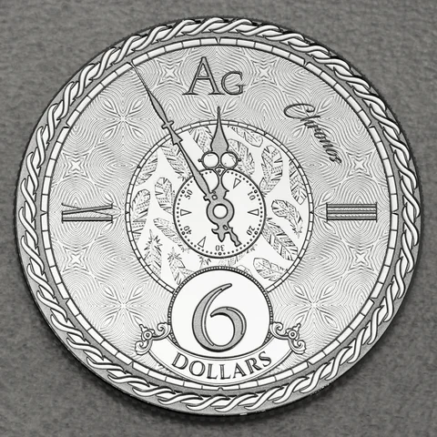 Silbermünze 1oz Tokelau - Chronos 2020