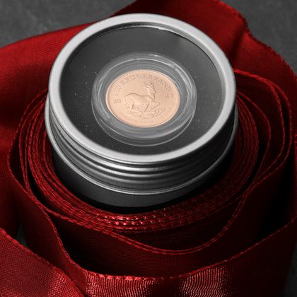 1/10oz Krügerrand, Goldmünze in Geschenkverpackung 