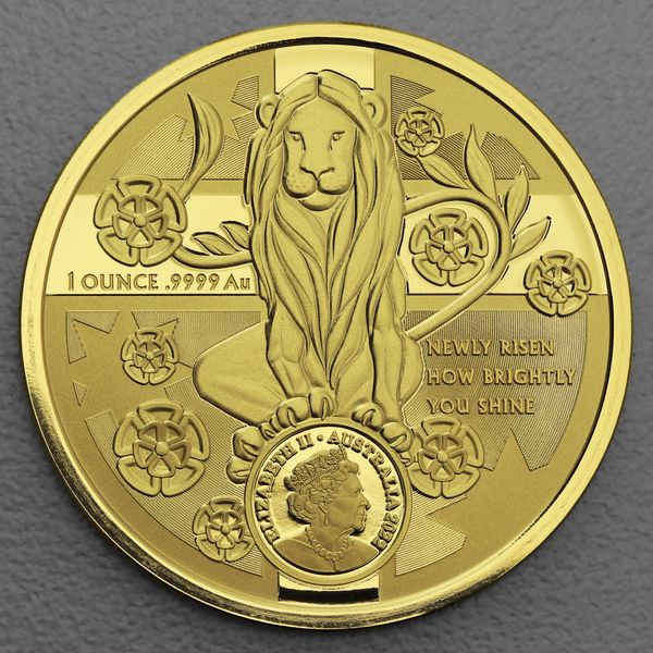 Goldmünze 1oz Australia's Coat of Arms - 2022 New South Wales