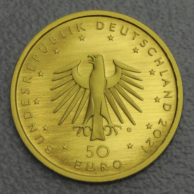 50 Euro Goldmünze BRD 2021 Pauke
