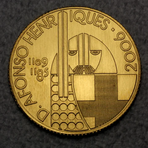Goldmünze 0,25 Euro Portugal 2006 - Afonso Henriques
