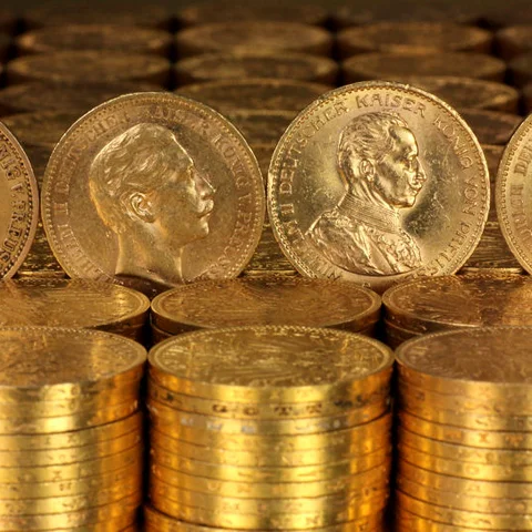 Verschiedene Preußische Reichsgoldmünzen