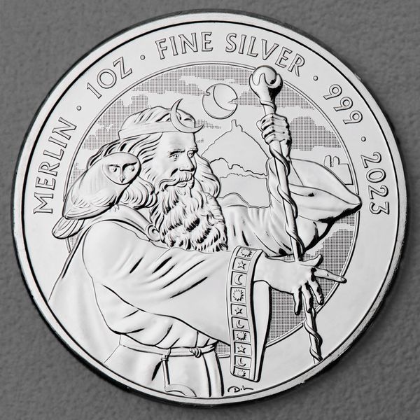 Silbermünze 1oz "Myths and Legends" 2023 - Merlin