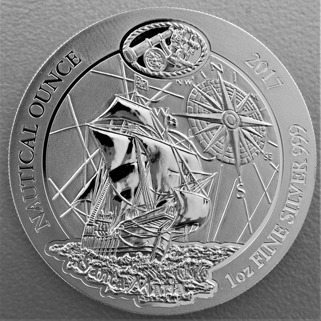 Silbermünze 1oz Nautical Ounce 2017 - Santa Maria