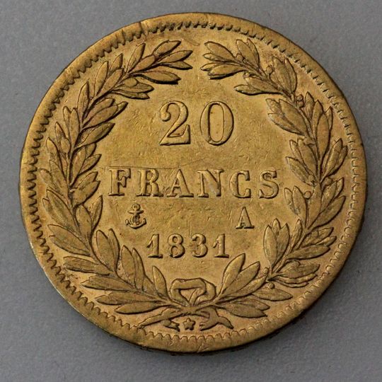 20 F Goldmünze Louis Philippe I