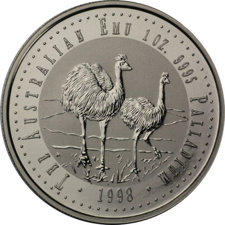 Australische Palladiummünze EMU