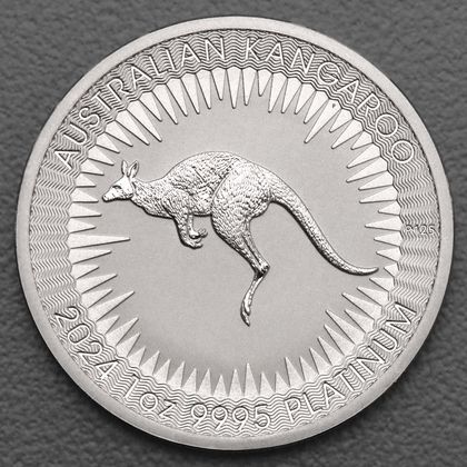 1oz Platinmünze, Australian Kangaroo 2024