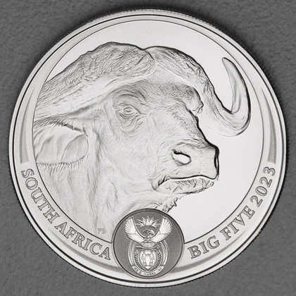 Silbermünze 1oz Big Five II - 2023 Büffel