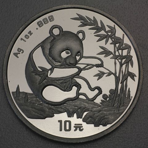 1oz Silbermünze Panda, 1994