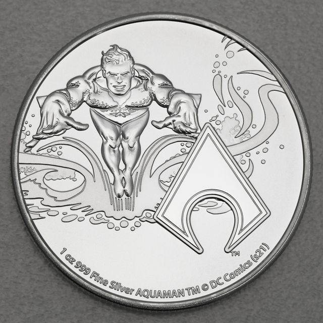 Silbermünze 1oz DC Comics Niue 2022 - Aquaman