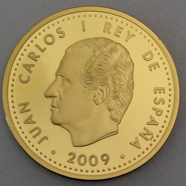 200 Euro Goldmünze Spanien 2009 - König Philipp II