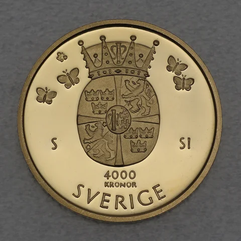 4000 Kronor 2010 Schweden - Hochzeit von Kronprinzessin Victoria und Daniel