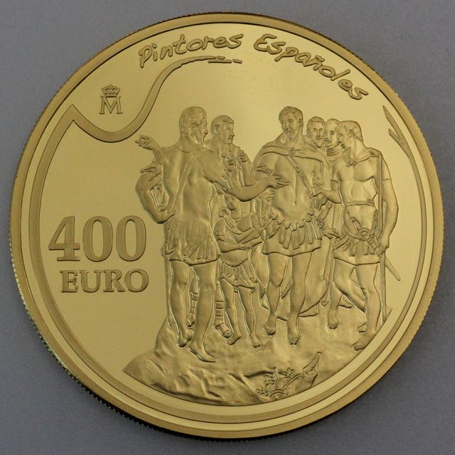 Goldmünze 400 Euro Spanien 2011 El Greco