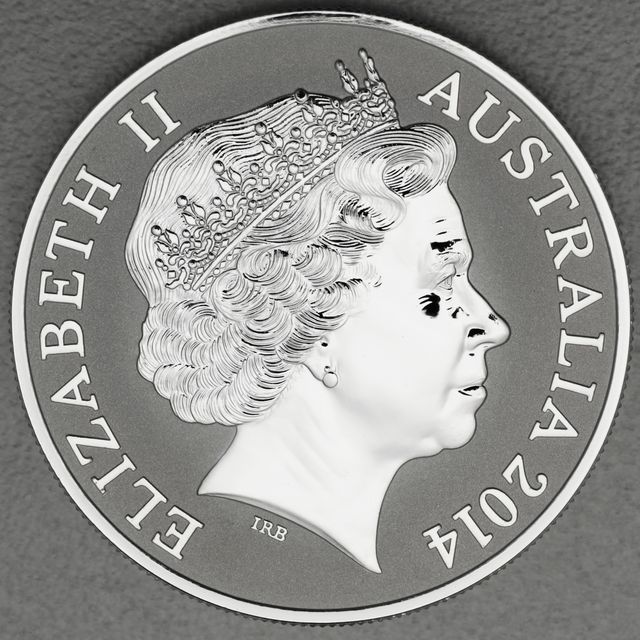 Känguru Silbermünze Australien 2014