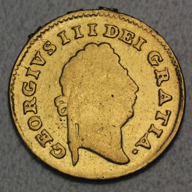 1/3 Guinea Goldmünze 1797 Georg III
