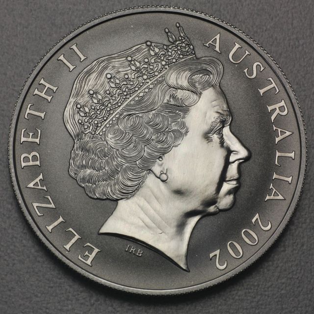 Känguru Silbermünze Australien 2002