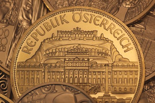 Goldmünzen aus Österreich