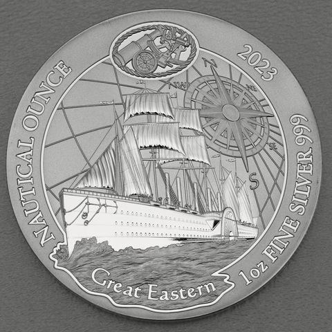 Silbermünze 1oz Nautical Ounce 2023 - Great Eastern