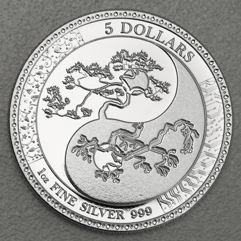 Silbermünze 1oz Tokelau Equilibrium 2018