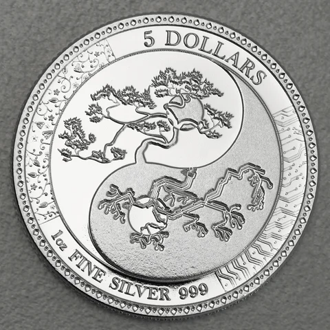 Silbermünze 1oz Tokelau Equilibrium 2018