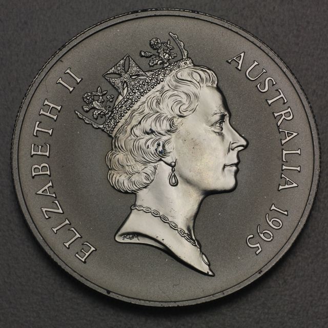 Känguru Silbermünze Australien 1995