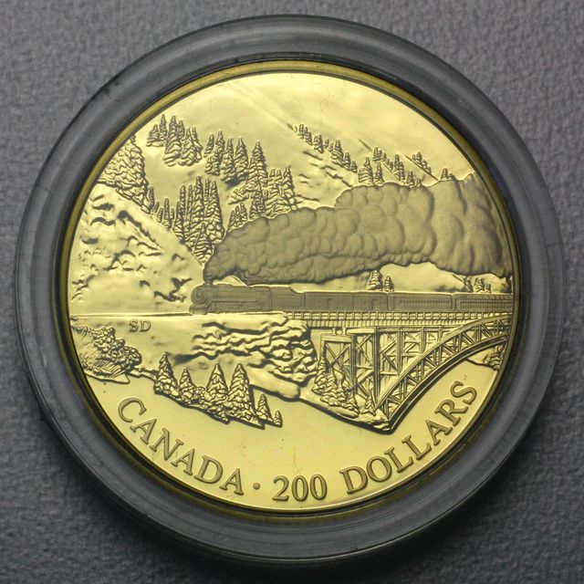 200 Dollar Goldmünze Kanada 1996 aus 22K Gold