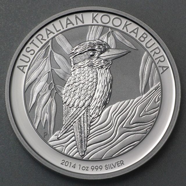 Kookaburra Silbermünze 2014