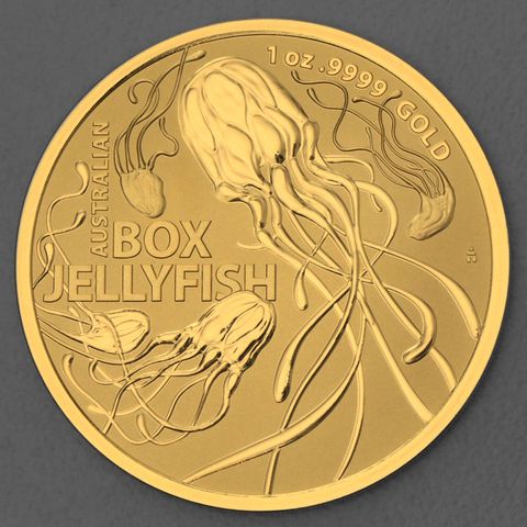 Goldmünze 1oz Australias Most Dangerous - 20223 Box Jellyfish