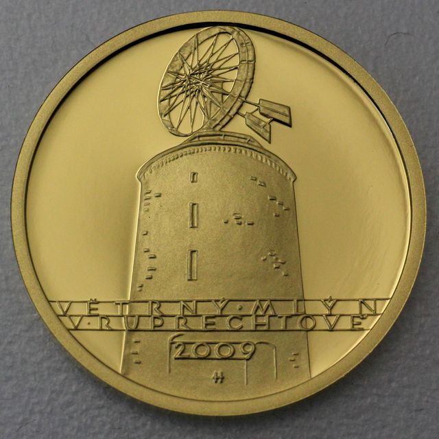 2500 Kronen Goldmünzen Tschechien 2009