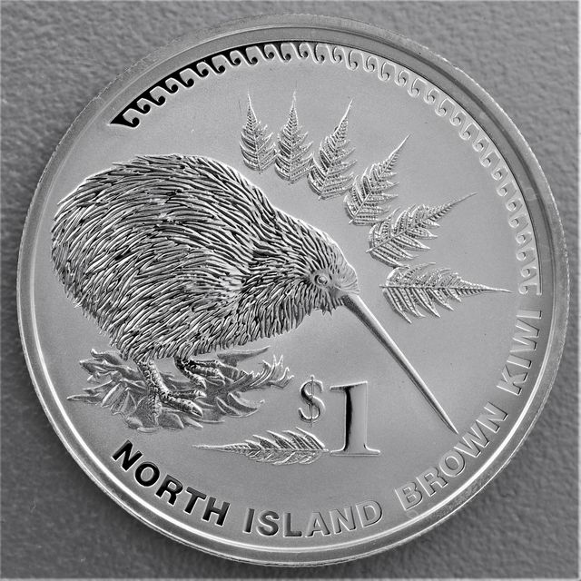Silbermünze 1oz Neuseeland New Zealand Kiwi 2006