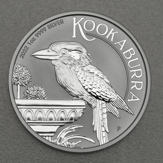 1oz Silbermünze Kookaburra 2022