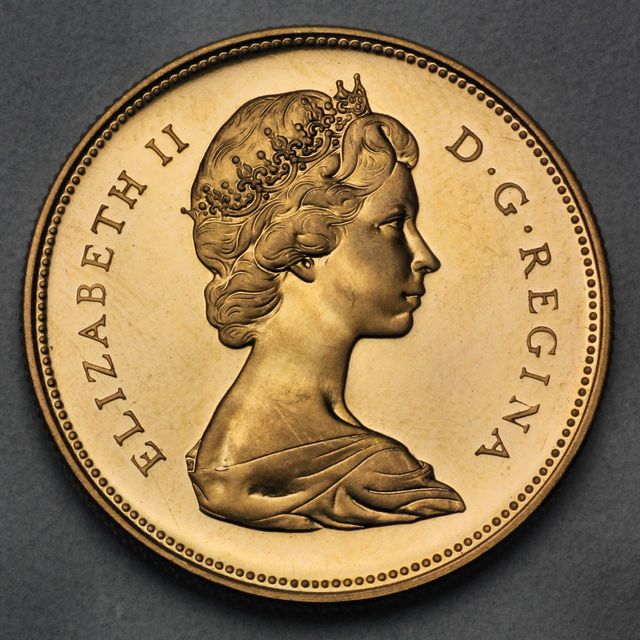 20 Dollar Goldmünzen Kanada 1967