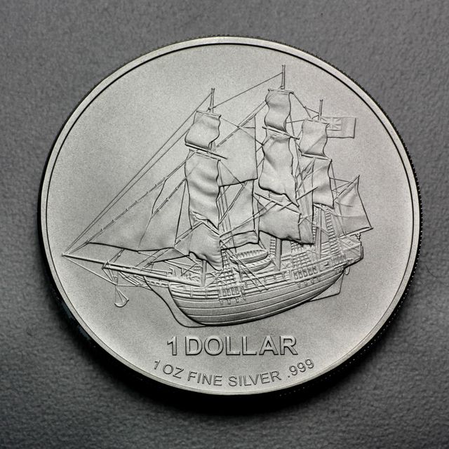 1oz Cook Island Silbermünze