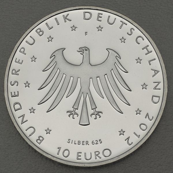 Silbermünze 10 Euro 2012 - 200 Jahre Grimms Märchen