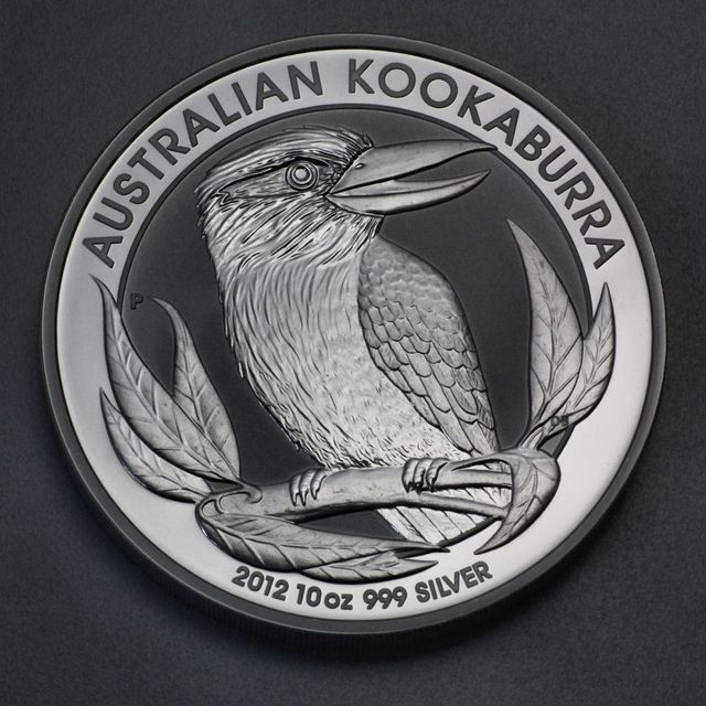 10oz Kookabura Silbermünze 2012