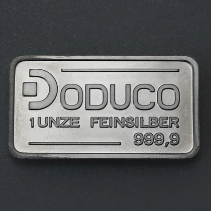 1oz Silberbarren Doduco