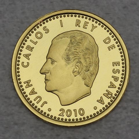 Goldmünze 20 Euro Spanien 2010 Fußball WM Südafrika