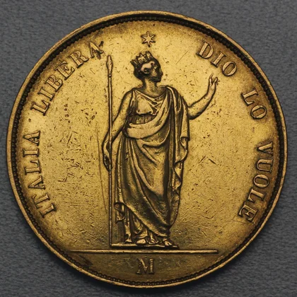 40 Lire Italia Libera Lombardei