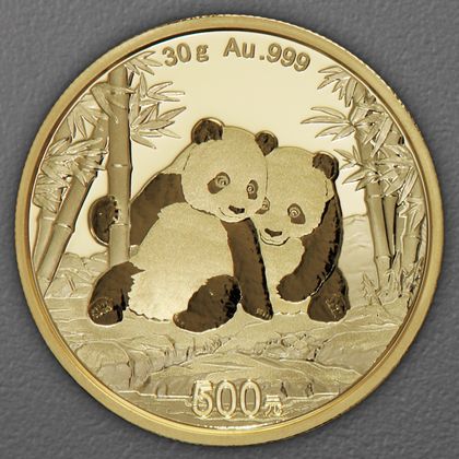 Goldmünze China Panda, 30g, 2026 