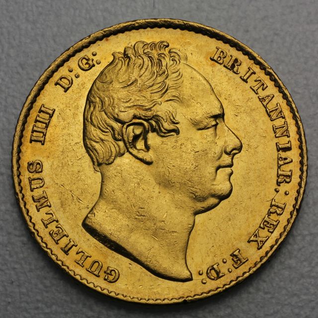 William IV Sovereign Münze 1935