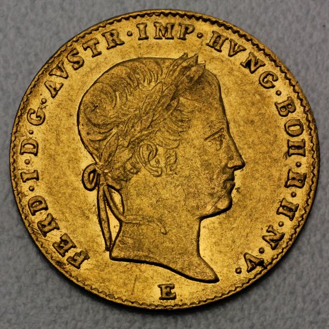 1 Golddukaten Österreich 1847