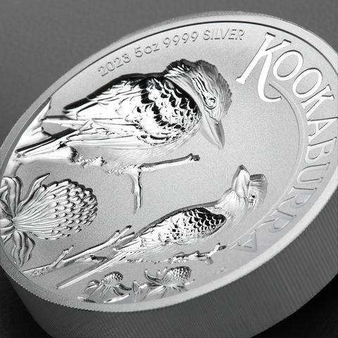 Silbermünze "Kookaburra" 2023 (Incused)