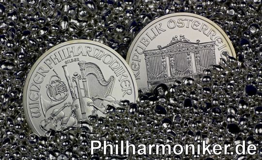 Wiener Philharmoniker Silbermünzen