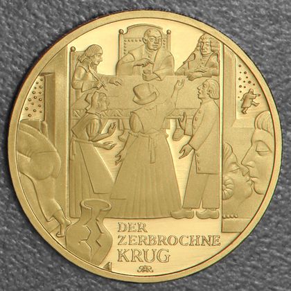 100€ Goldmünze "Der zerbrochene Krug" 2024