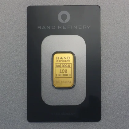 10g Goldbarren Rand Refinery