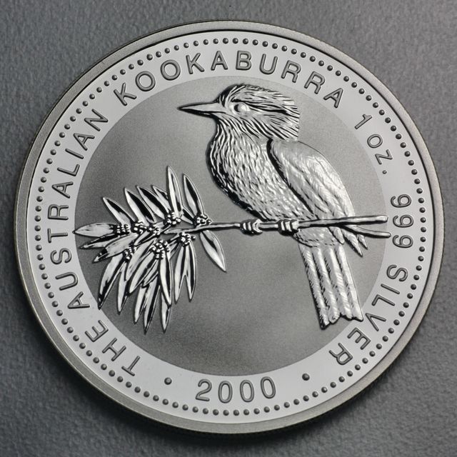 Kookaburra Silbermünze 2000