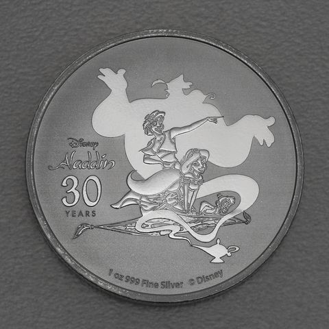 Silbermünze 1oz Niue Disney's Aladin 2022